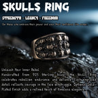 Skull 925 Sterling Silver Jewelry Set