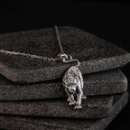 Leopard 925 Sterling Silver Pendant Necklace