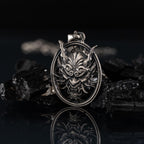 Hannya Mask 925 Sterling Silver  Pendant