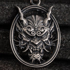 Hannya Mask 925 Sterling Silver  Pendant