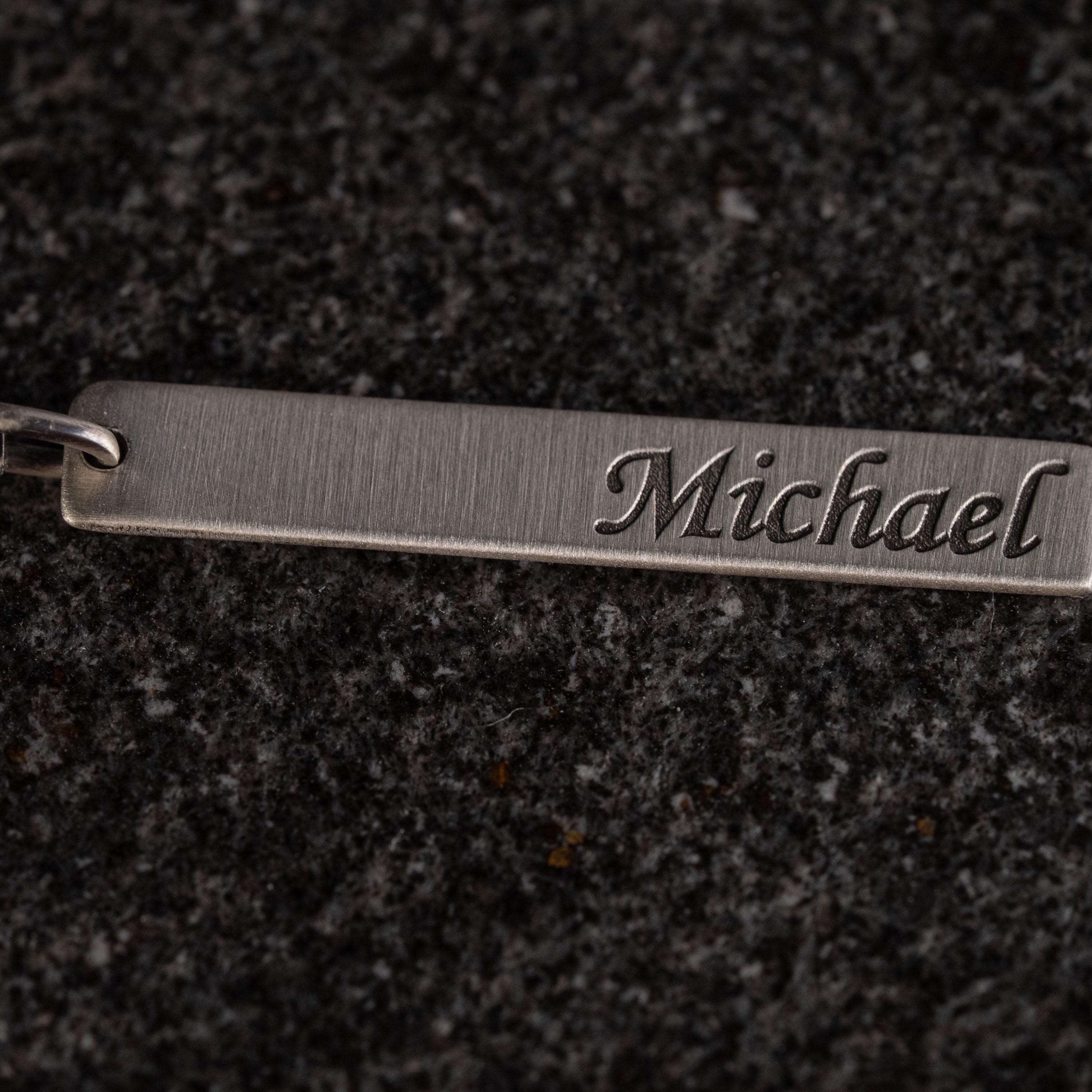 Personalized Name Bar Necklace