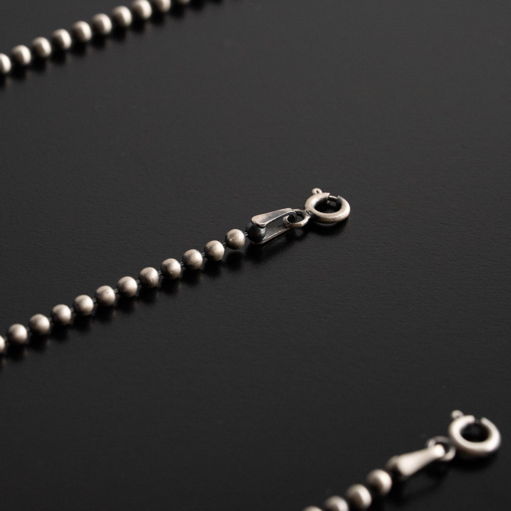 925 Sterling Silver Ball Chain Necklace