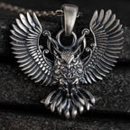Owl 925 Sterling Silver Necklace