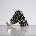 Unisex 925 Sterling Silver Skull Jewelry Set