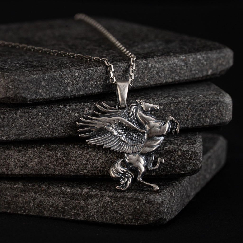 Pegasus 925 Sterling Silver Necklace