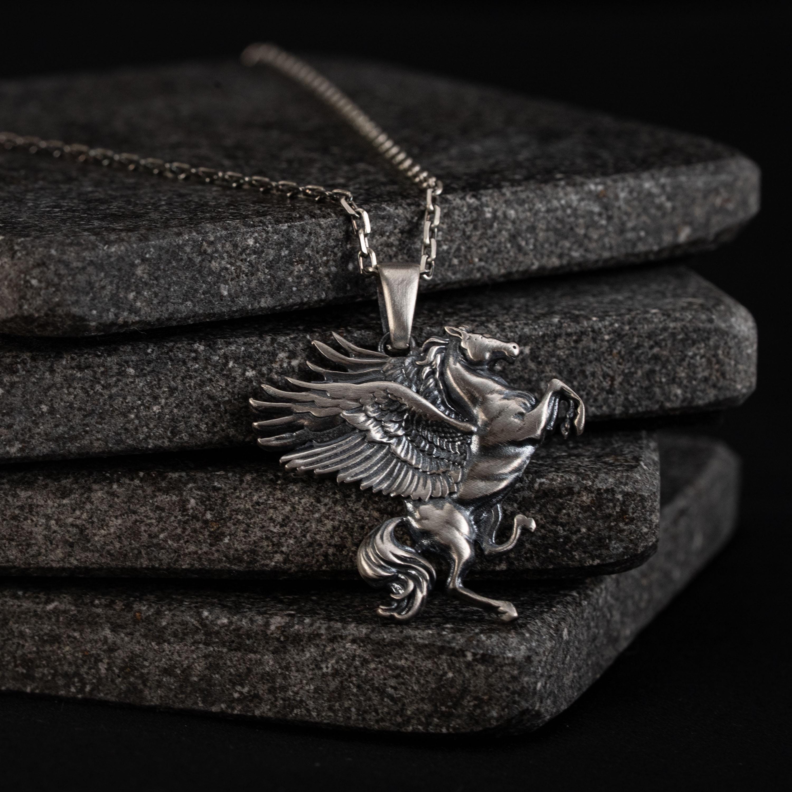 Pegasus 925 Sterling Silver Necklace