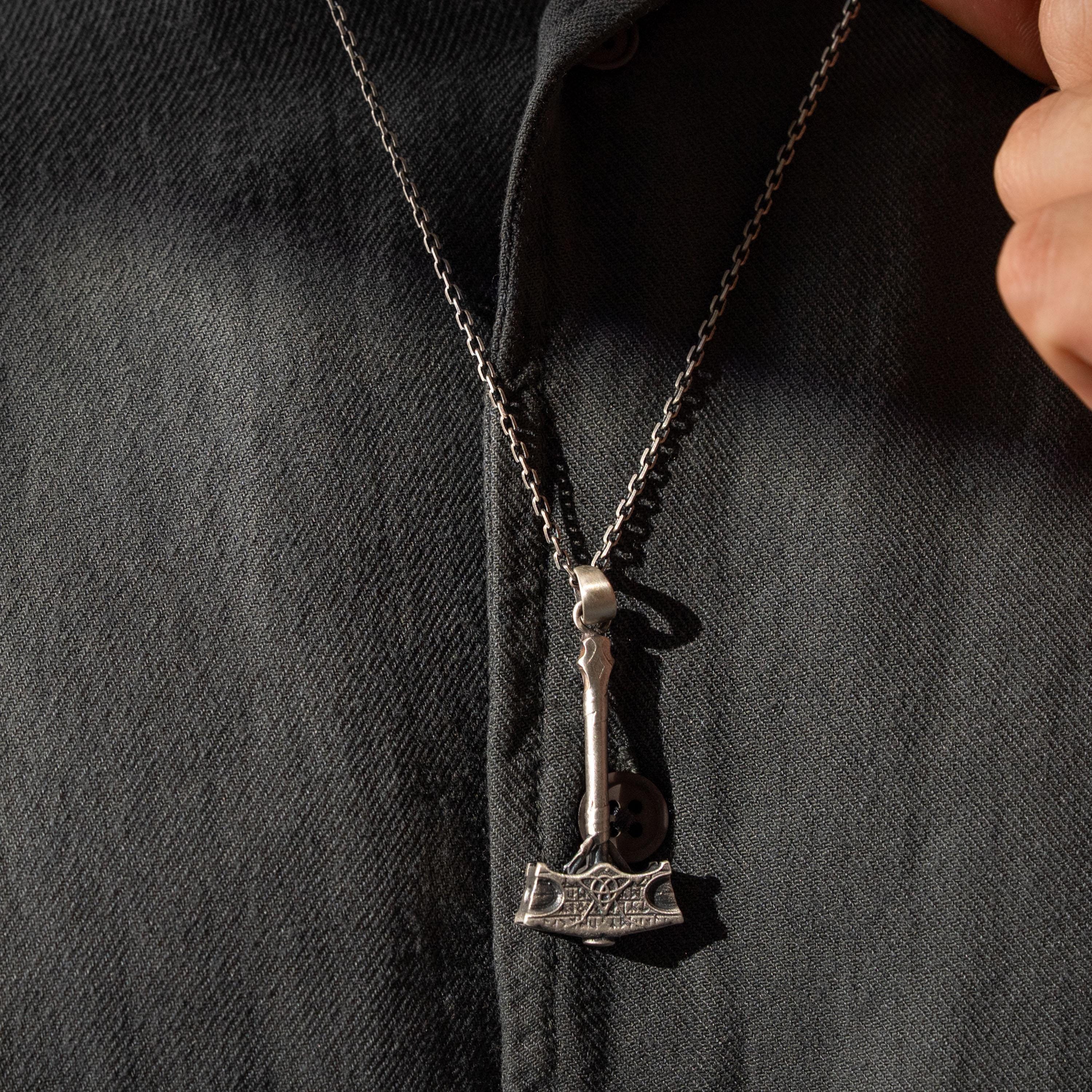Viking Thor’s Hammer  925 Sterling Silver Necklace