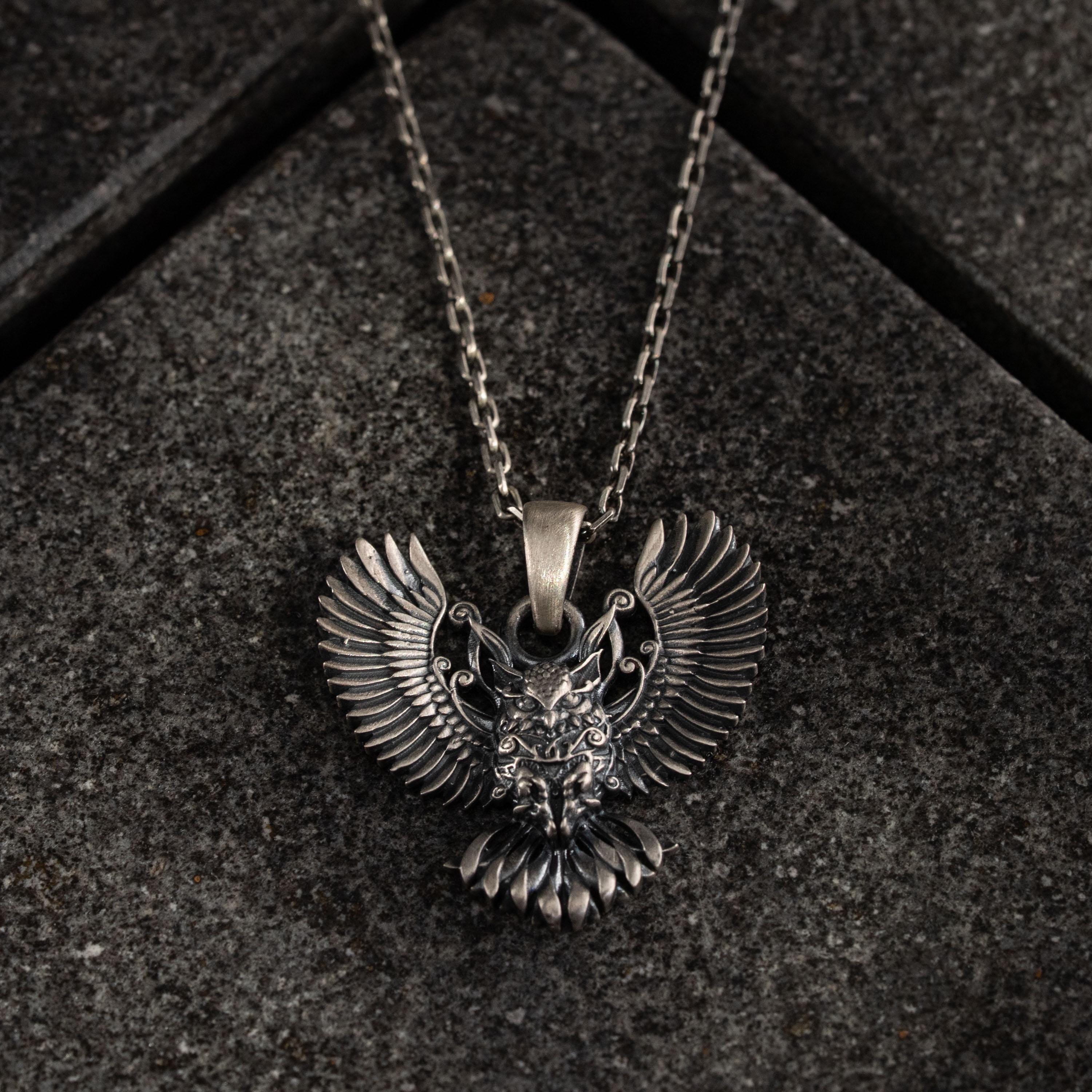 Owl 925 Sterling Silver Necklace