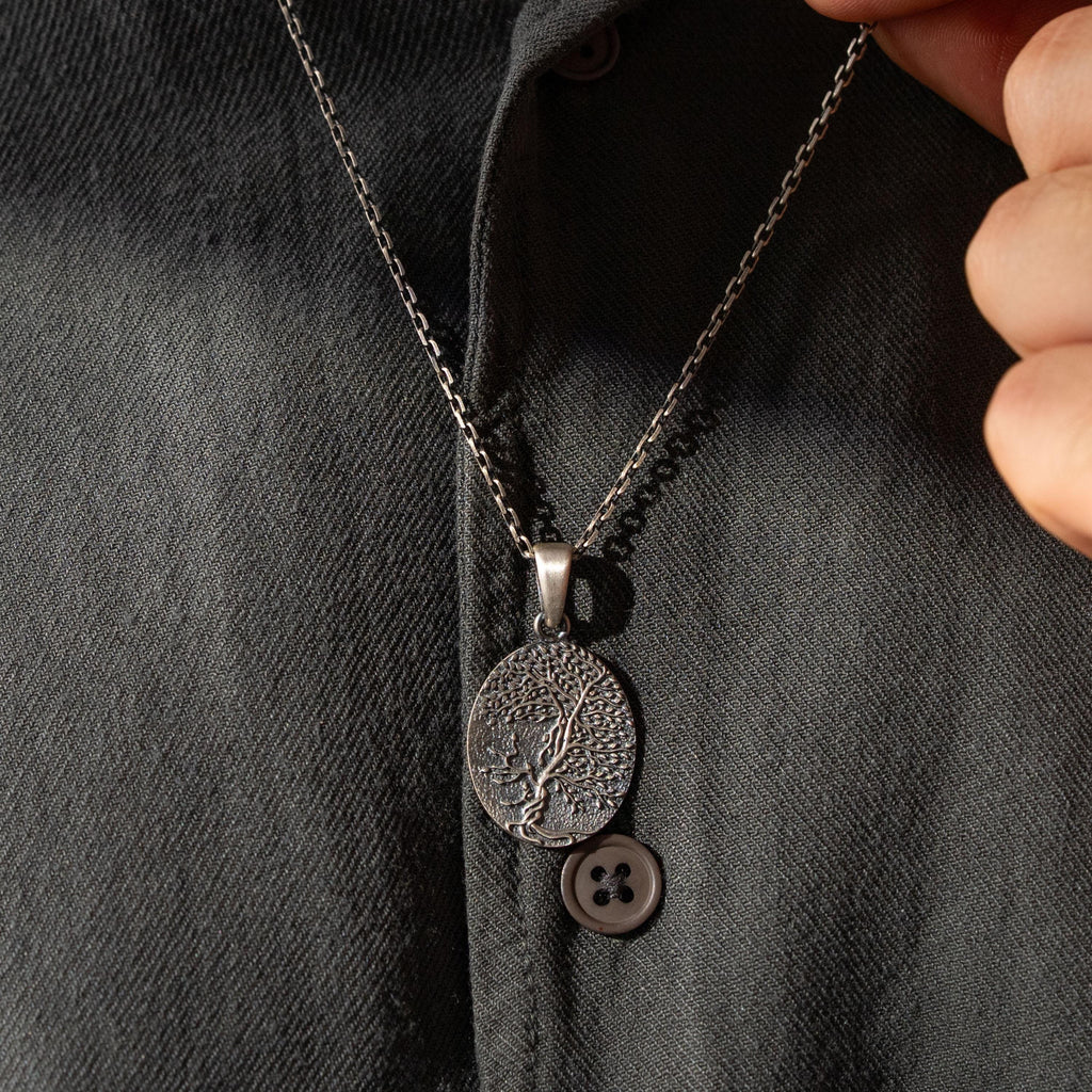 Custom Handmade Yggdrasil Tree of Life Necklace