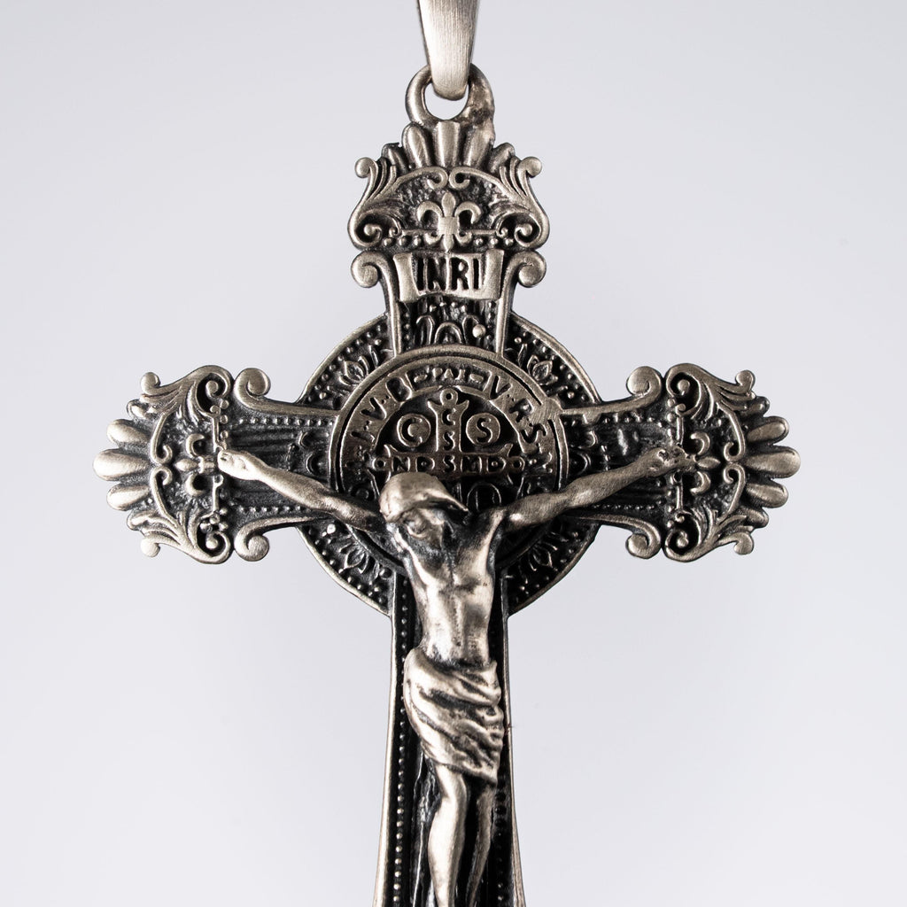 Jesus Crucifix 925 Sterling Silver Necklace