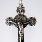 Jesus Crucifix 925 Sterling Silver Necklace