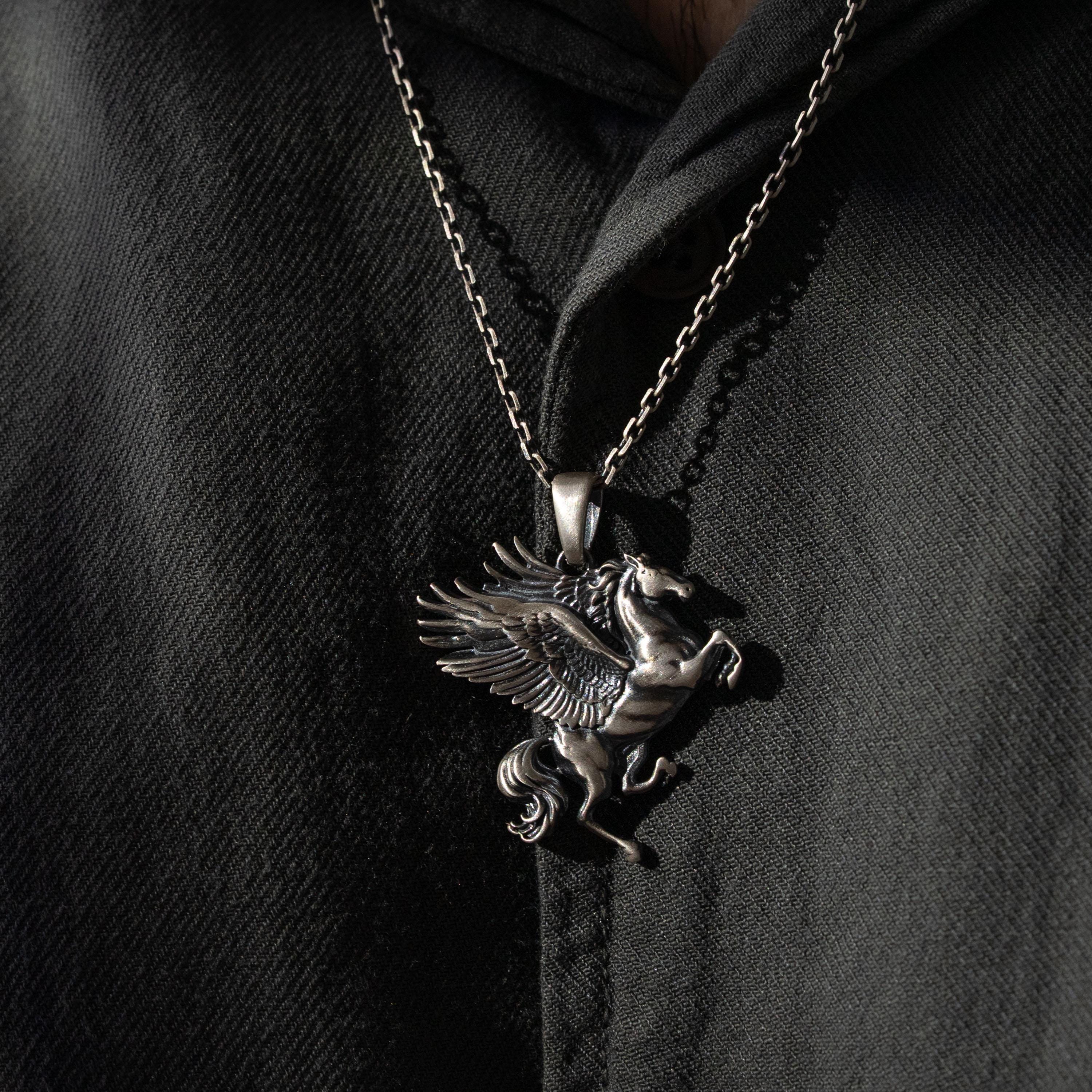 Pegasus 925 Sterling Silver Necklace
