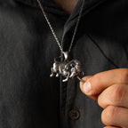 Bull 925 Sterling Silver Pendant
