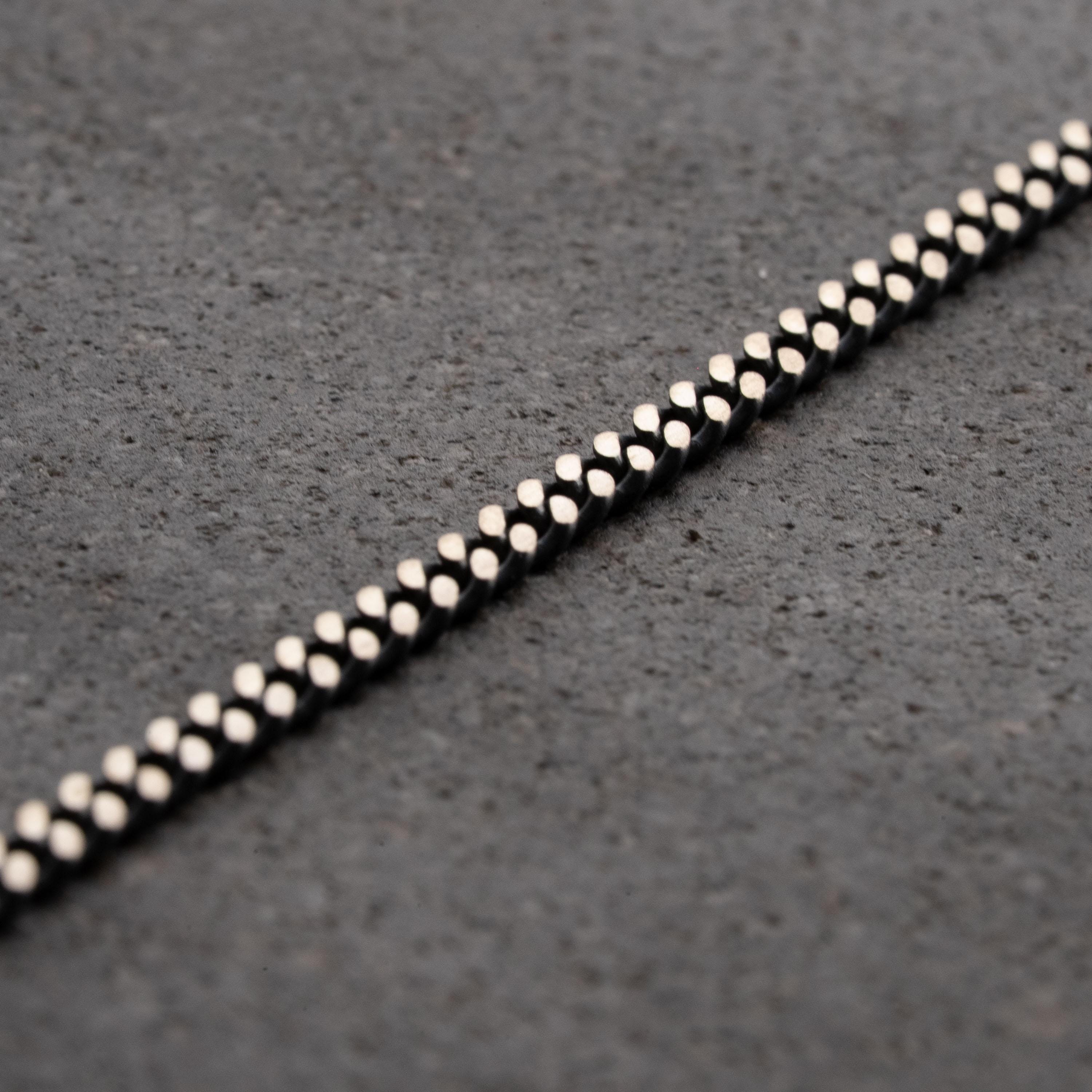 925 Sterling Silver Gourmet Chain Necklace