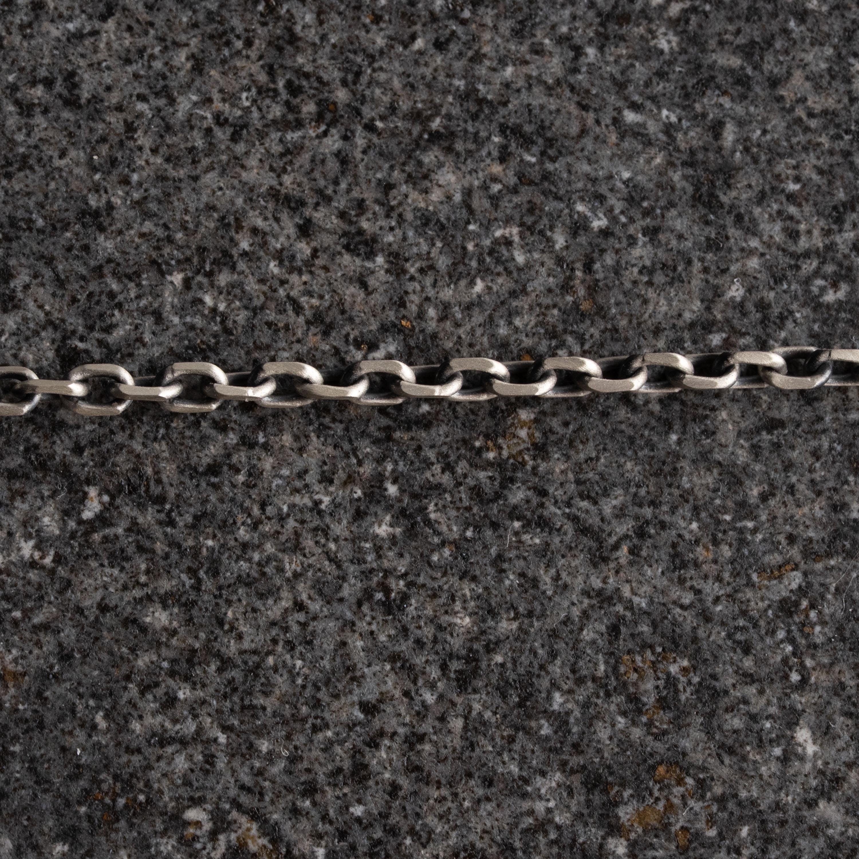 925 Sterling Silver Anchor Chain Necklace