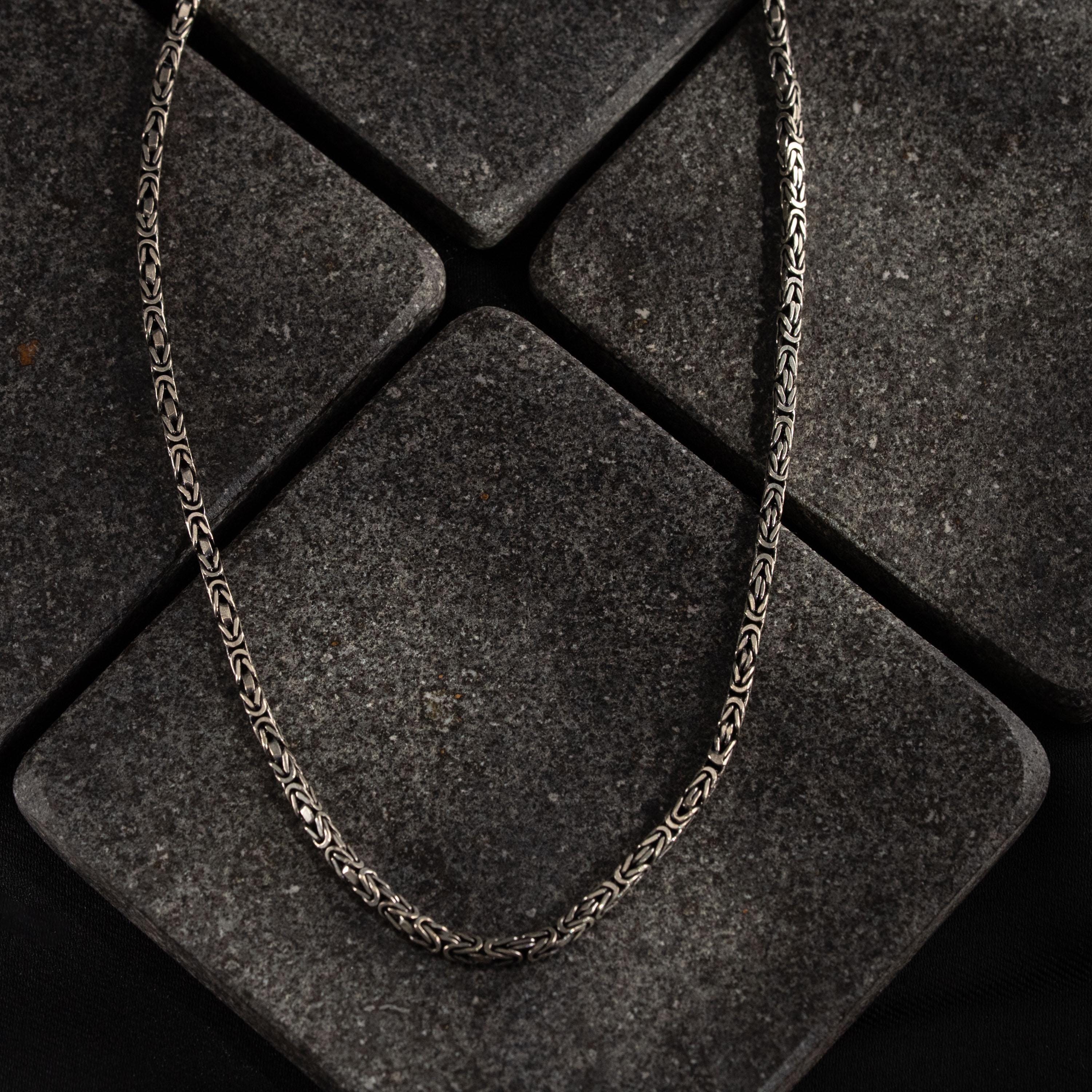 Byzantine Chain 925 Sterling Silver Necklace
