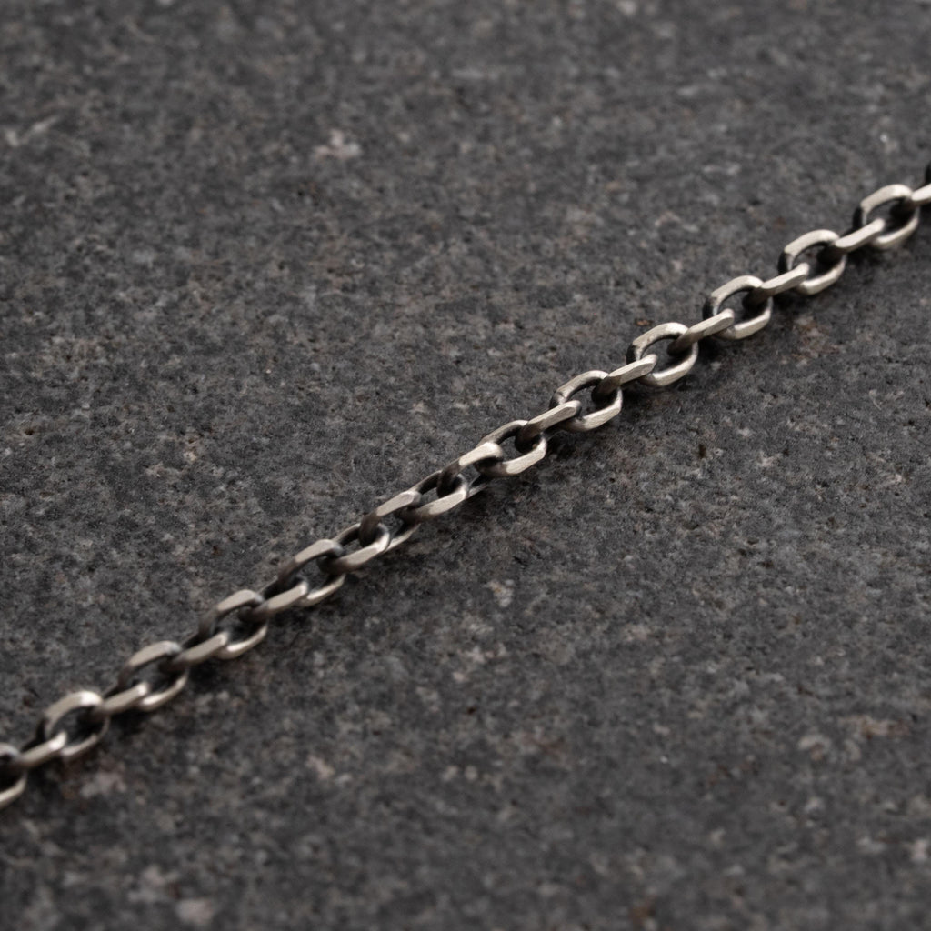 925 Sterling Silver Anchor Chain Necklace