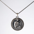 Spartan Warrior 925 Sterling Silver Necklace