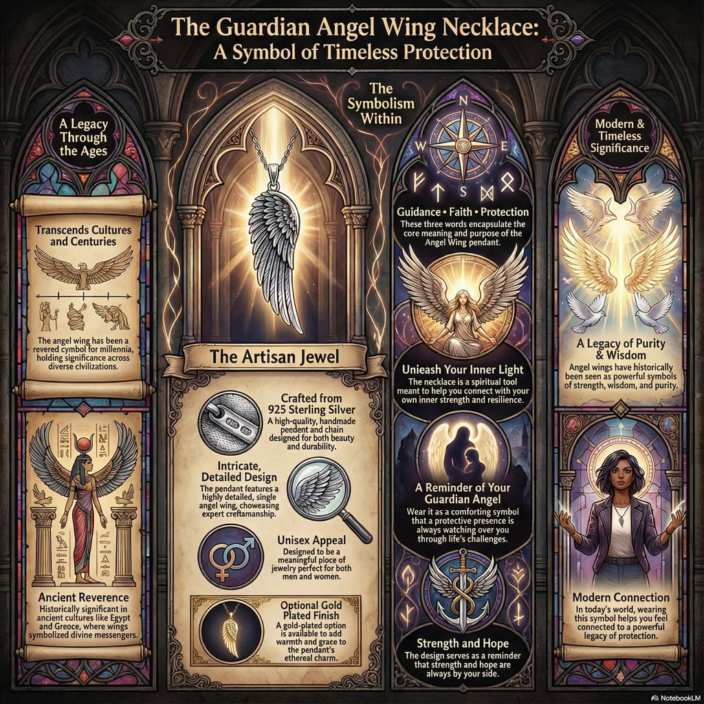 Angel Wing 925 Sterling Silver Pendant Necklace