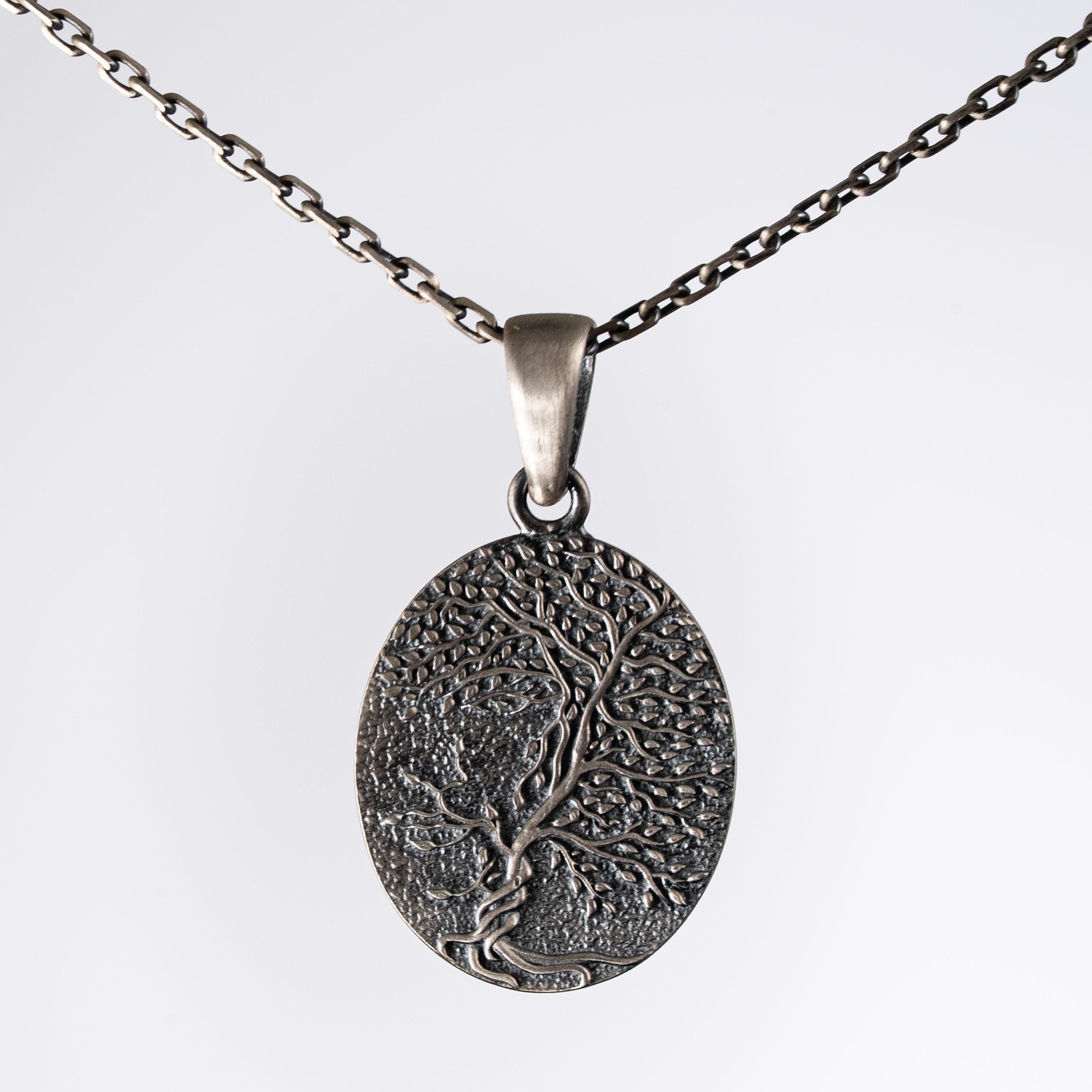 Custom Handmade Yggdrasil Tree of Life Necklace