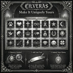 Custom Ram Skull Sterling Silver Necklace