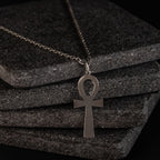 Ankh Unisex 925 Sterling Silver Pendant Necklace