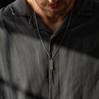 Personalized 925 Sterling Silver Bar Necklace