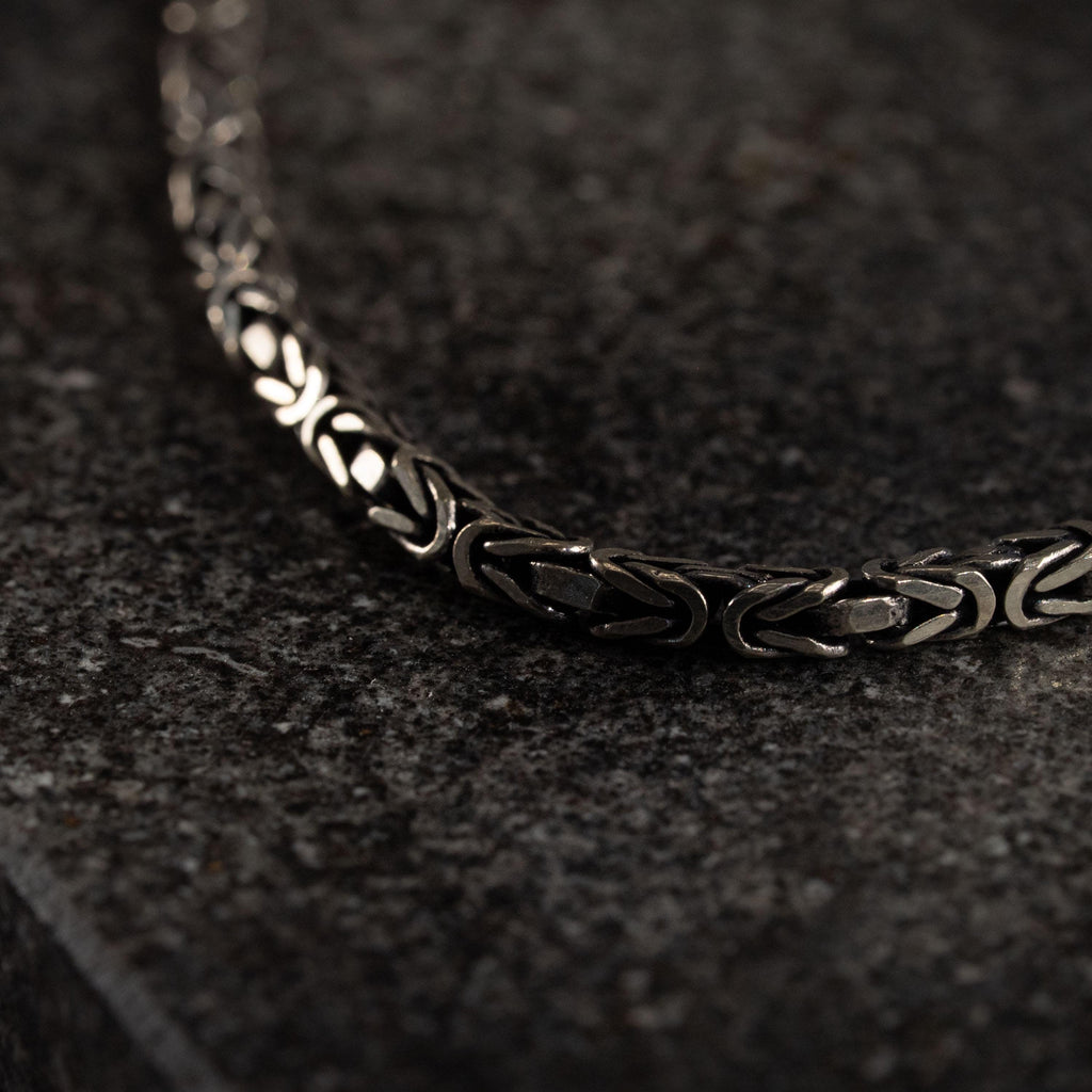 Byzantine Chain 925 Sterling Silver Necklace