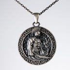 Spartan Warrior 925 Sterling Silver Necklace