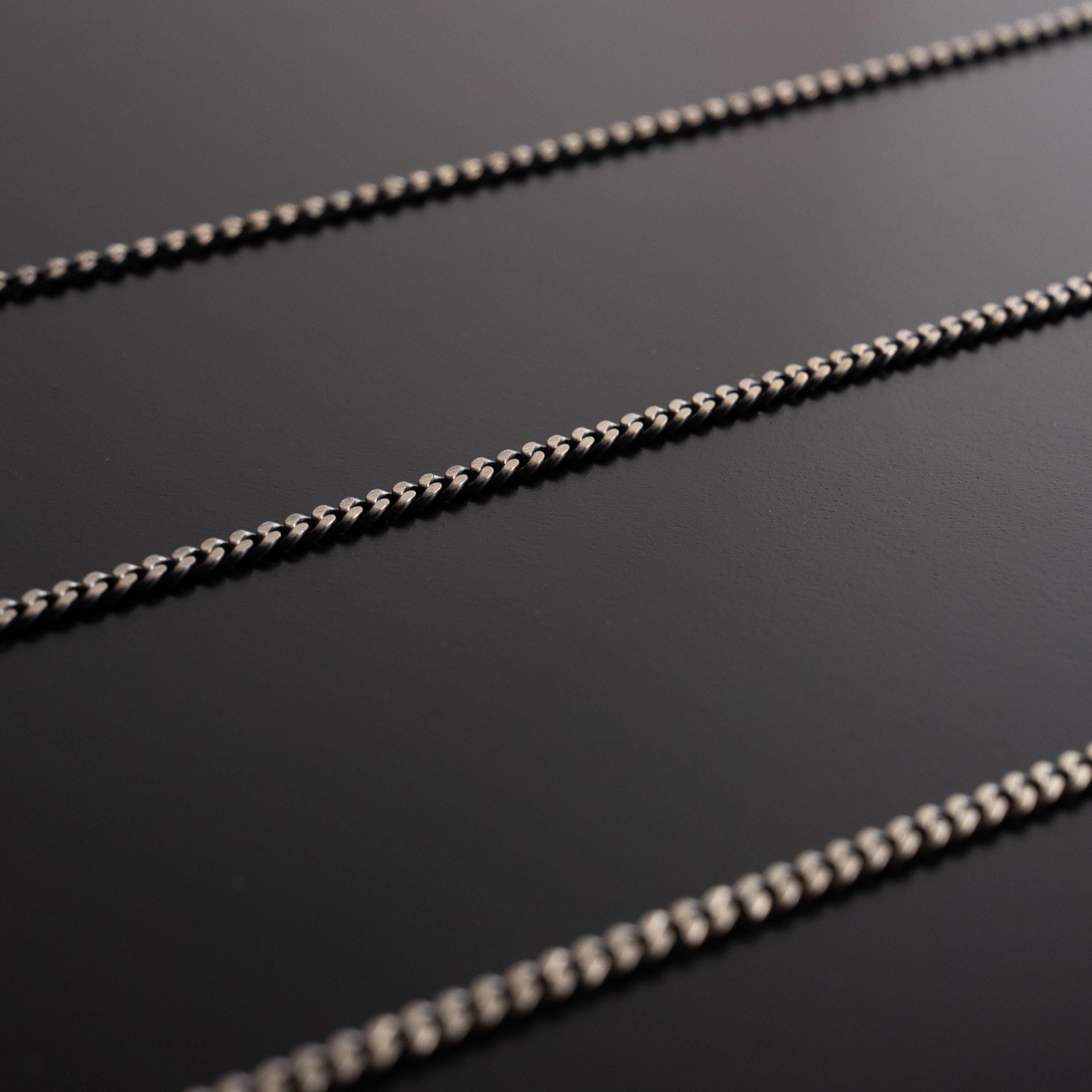 925 Sterling Silver Gourmet Chain Necklace