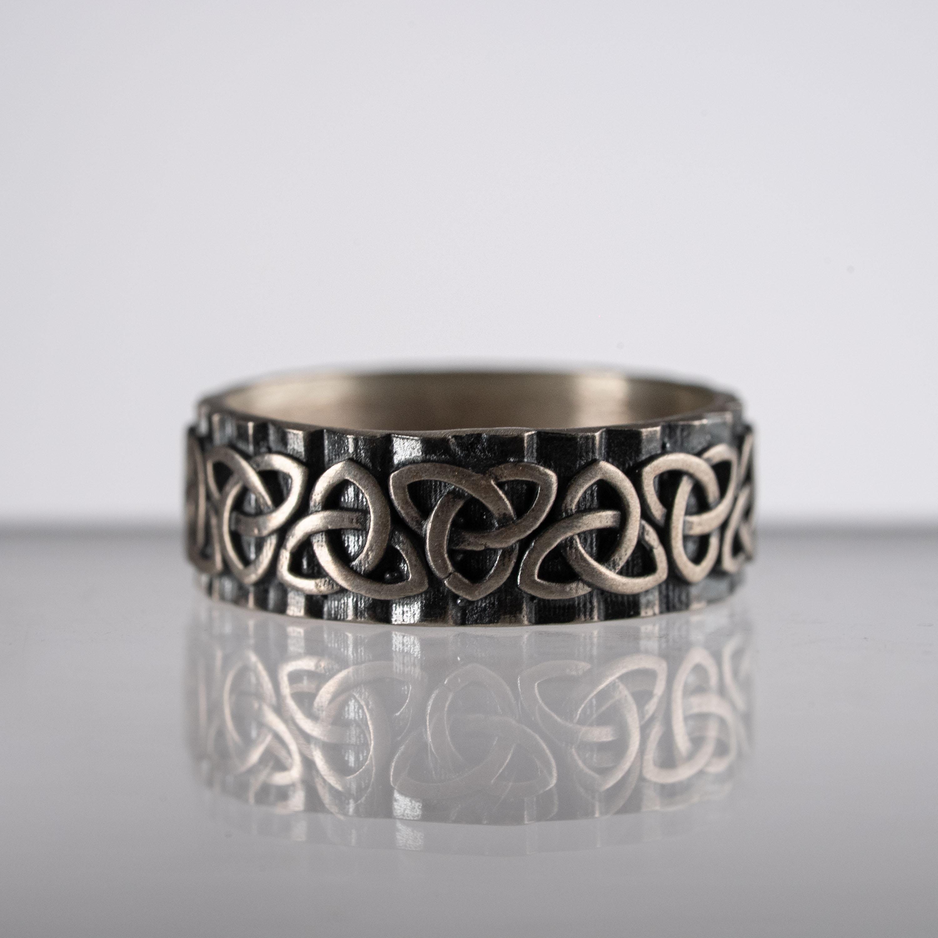 Viking Celtic Knot 925 Sterling Silver Ring