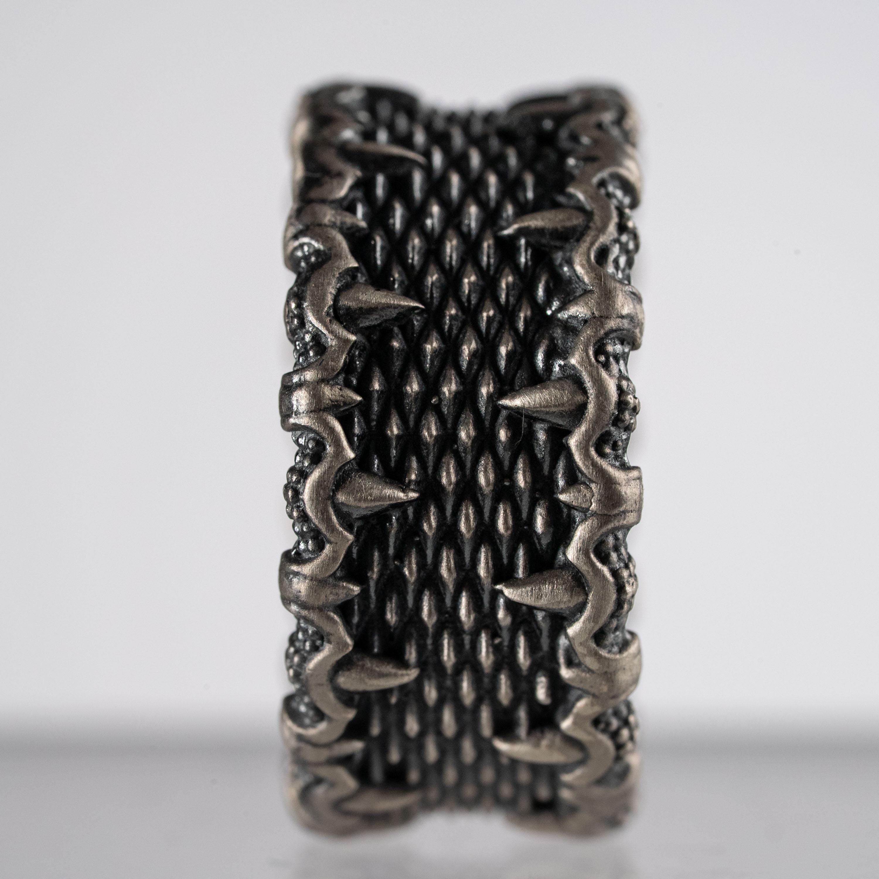 Personalized Dragon Scale Ring