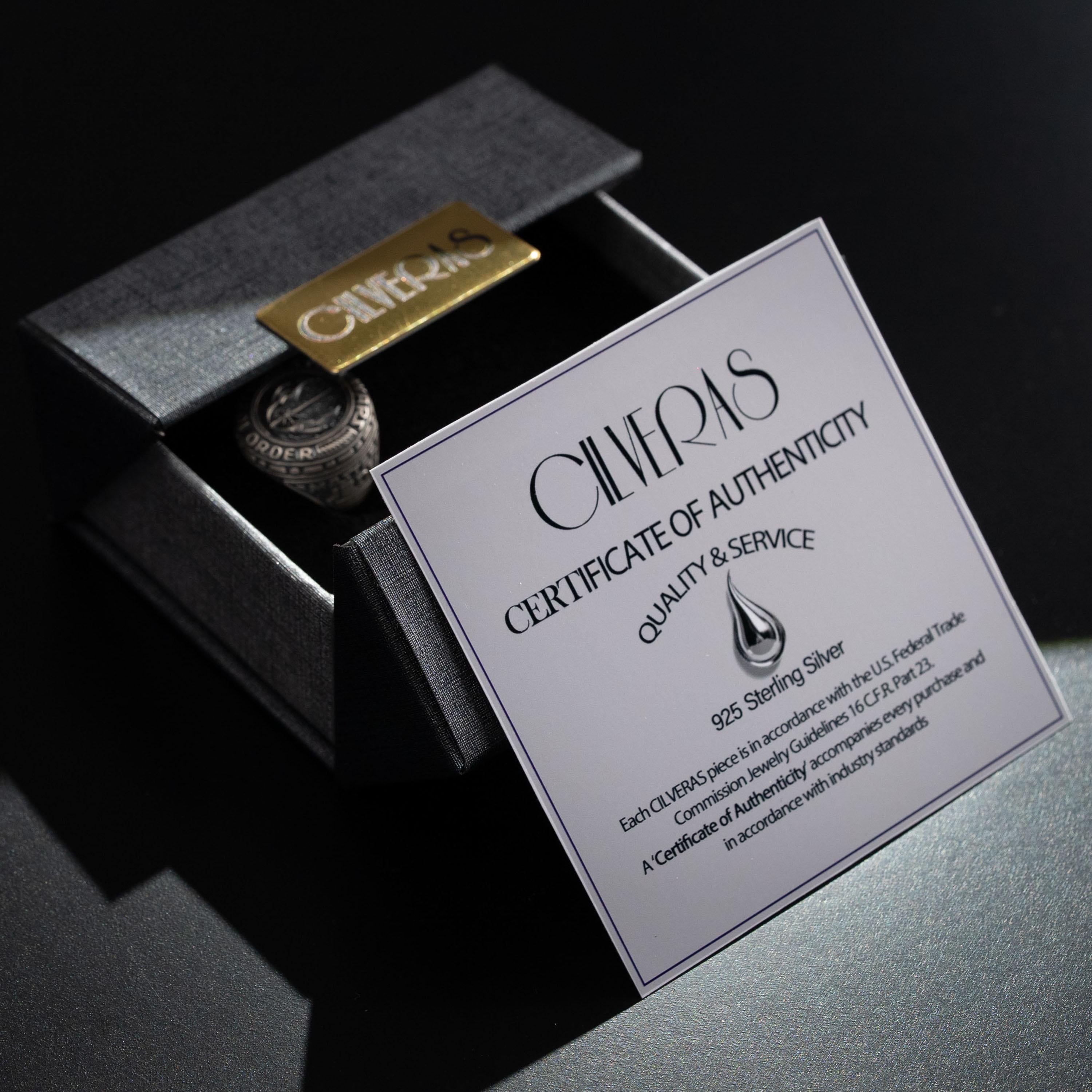 Skulls Sterling Silver Ring