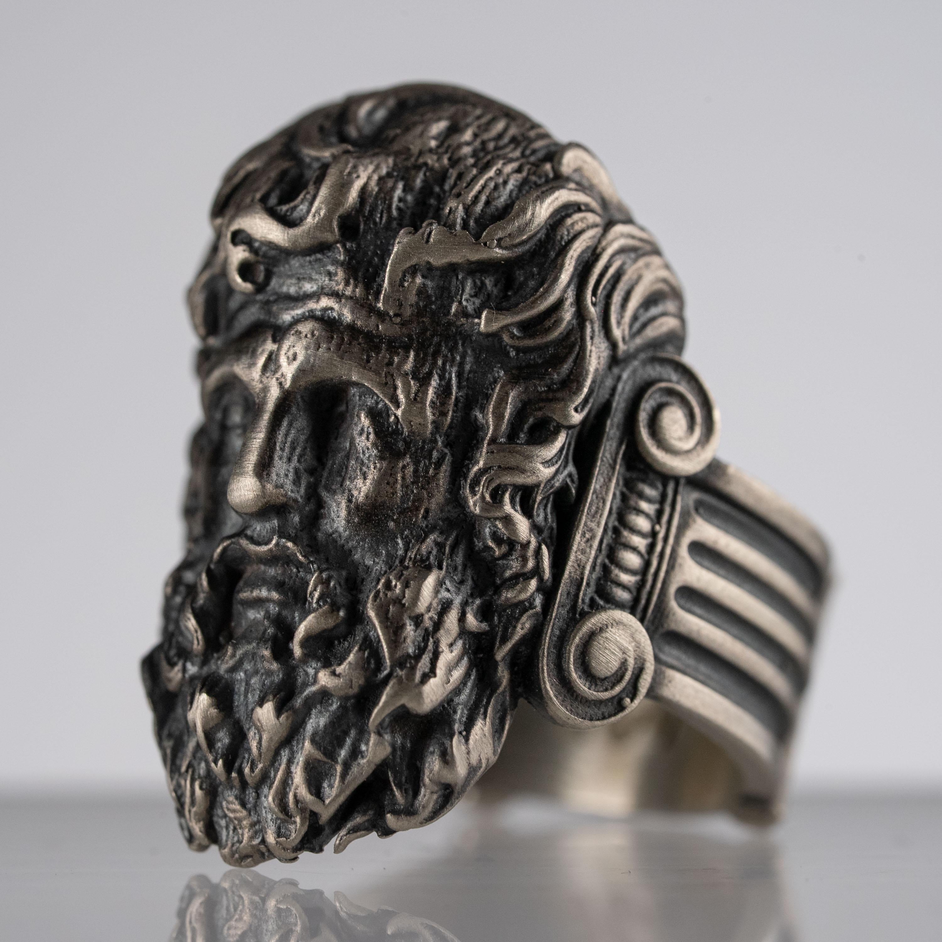 Zeus King of the Gods Ancient Ring