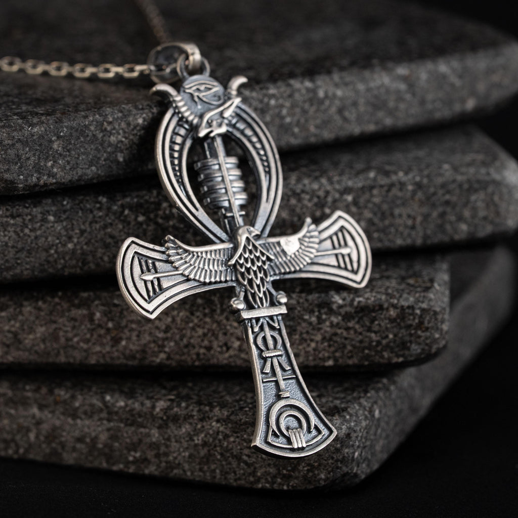 Ankh 925 Sterling Silver Handmade Pendant