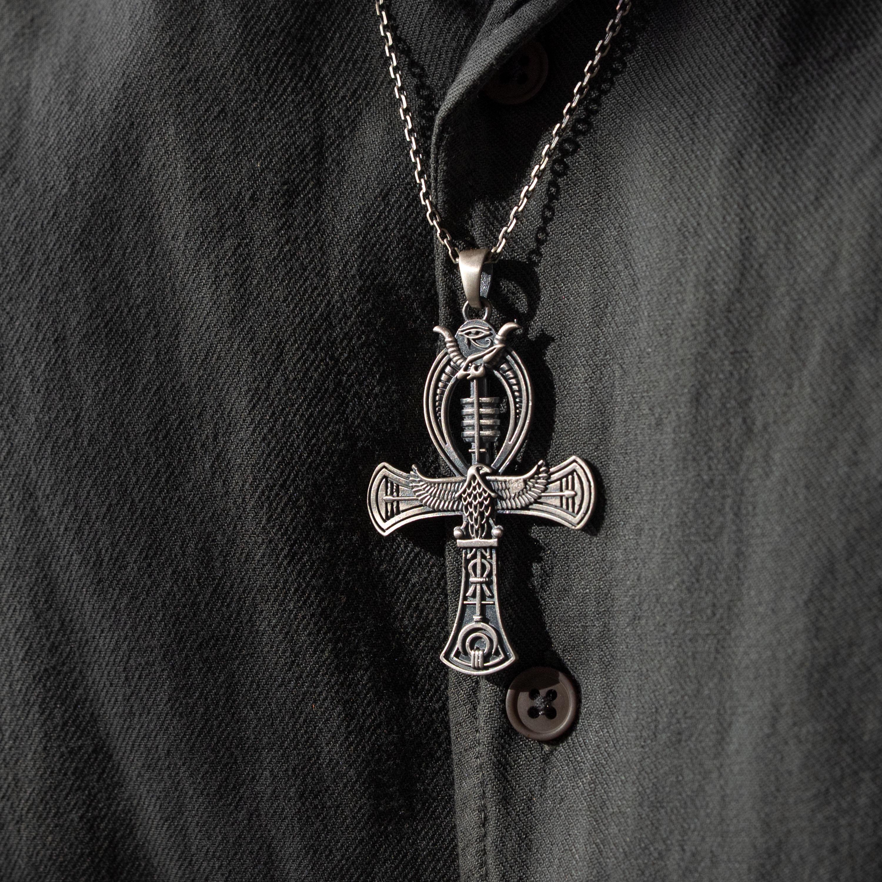 Ankh 925 Sterling Silver Handmade Pendant