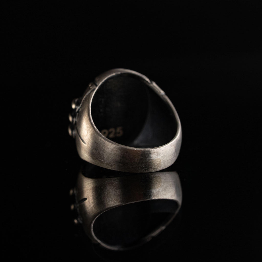 Steampunk Handmade 925 Sterling Silver Ring