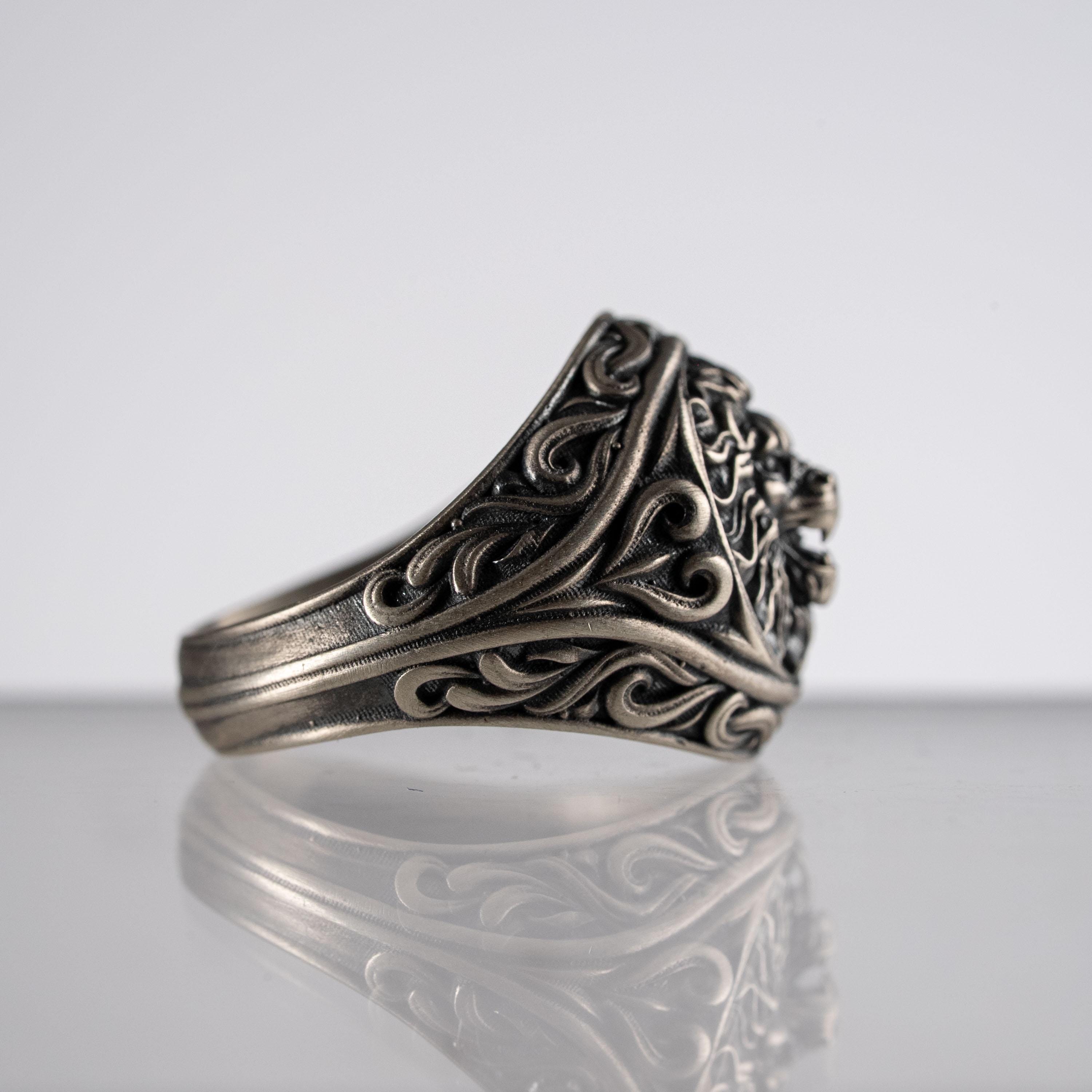 Lion 925 Sterling Silver Ring