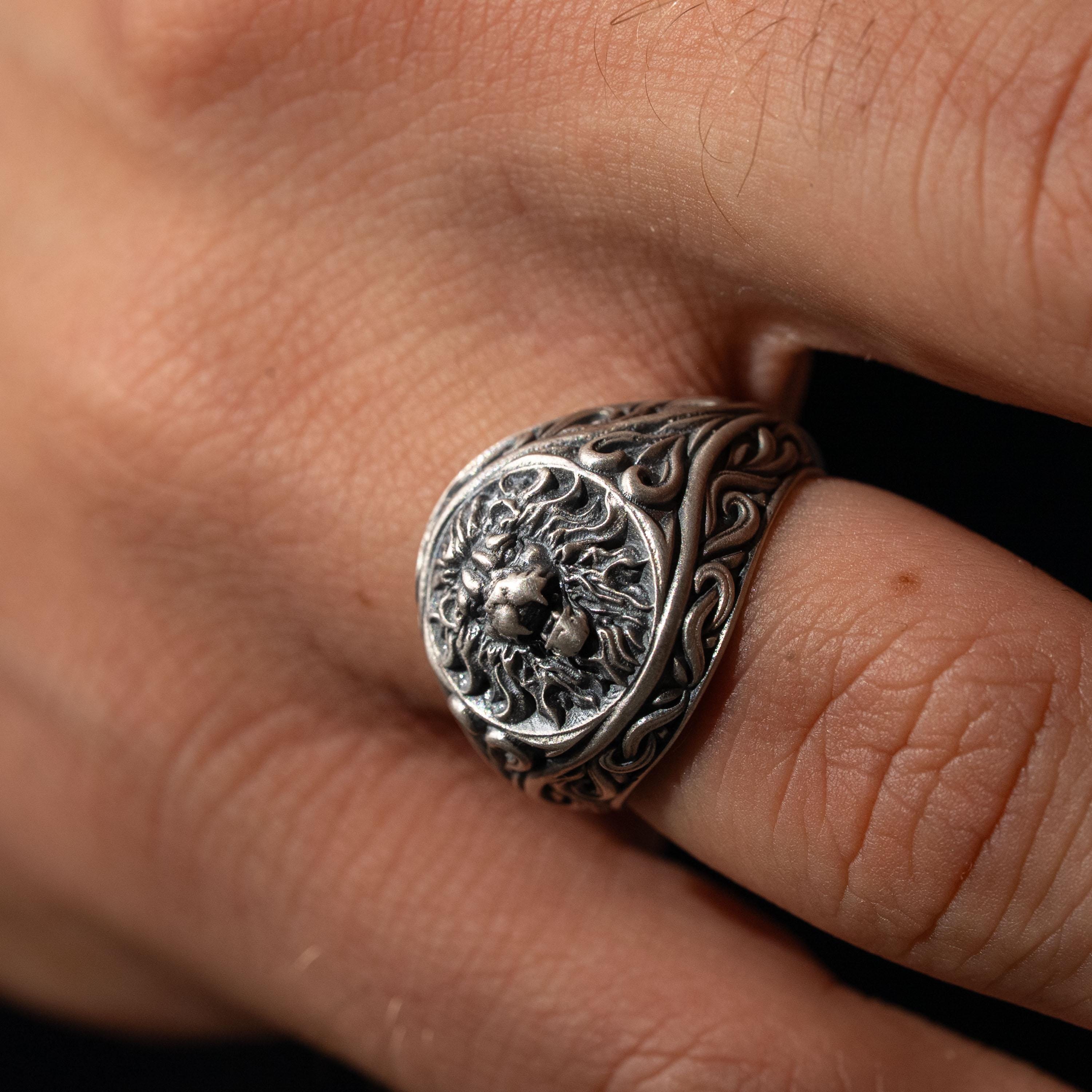 Lion 925 Sterling Silver Ring
