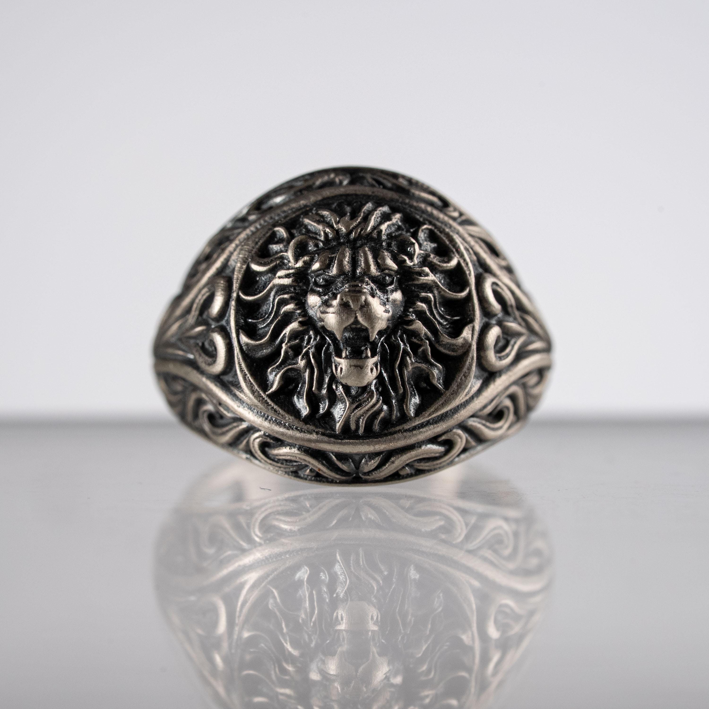 Lion 925 Sterling Silver Ring