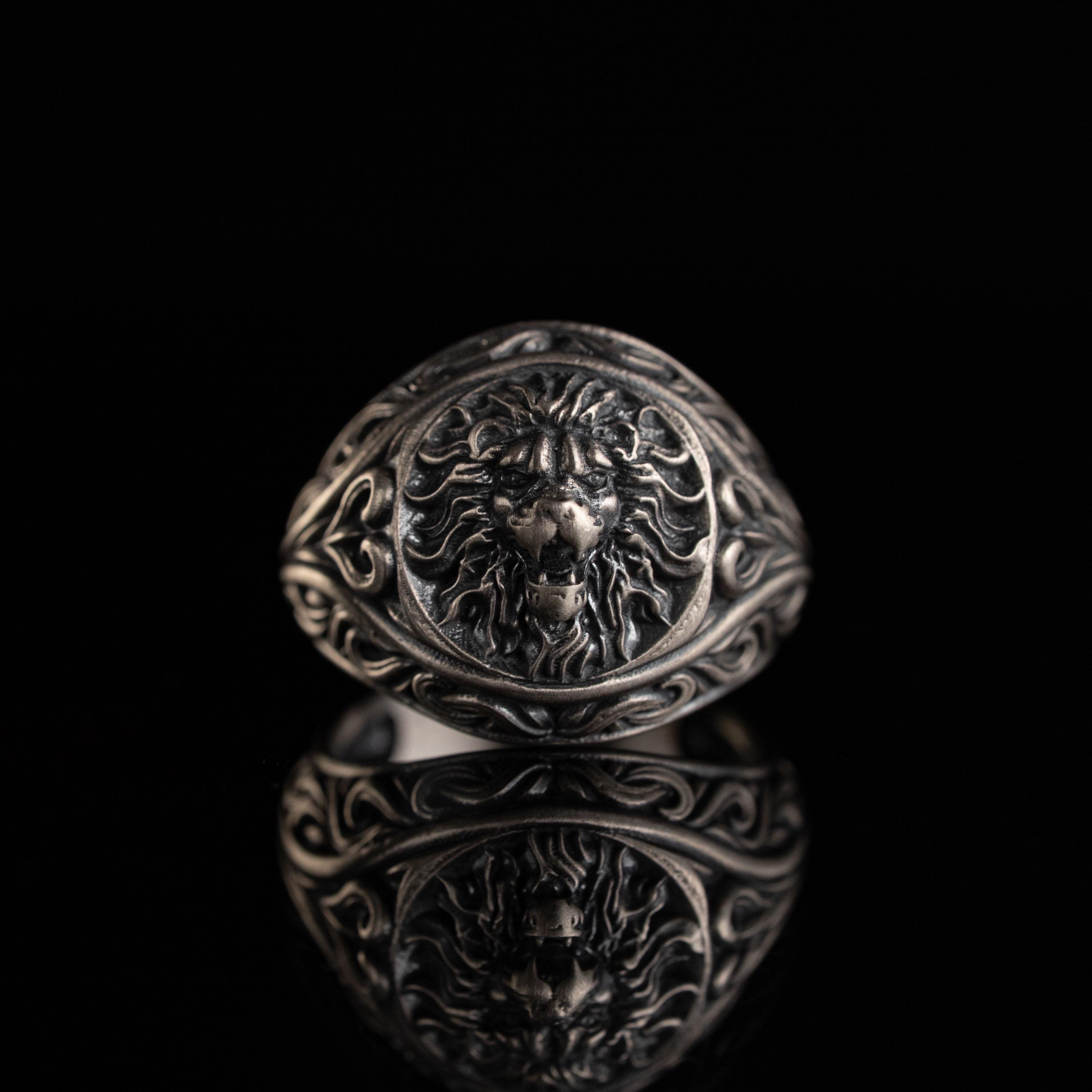 Lion 925 Sterling Silver Ring