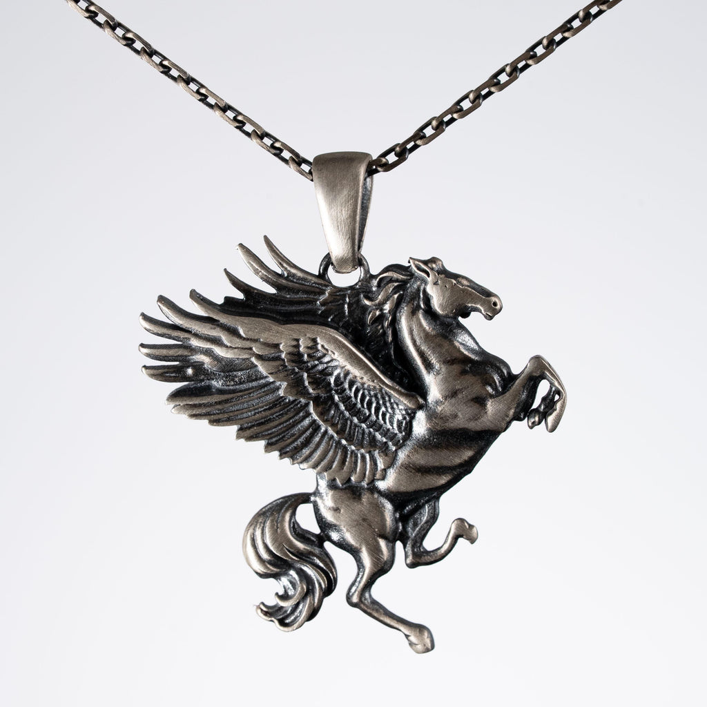 Pegasus 925 Sterling Silver Necklace