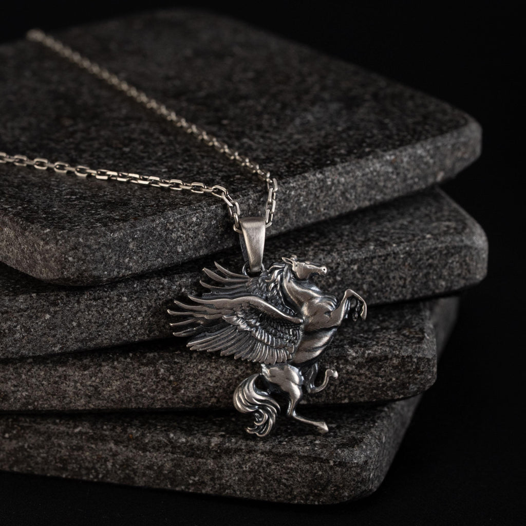 Pegasus 925 Sterling Silver Necklace