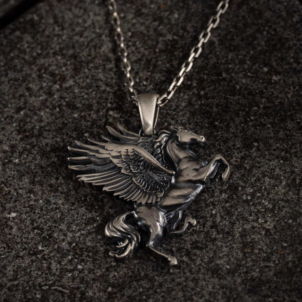 Pegasus 925 Sterling Silver Necklace