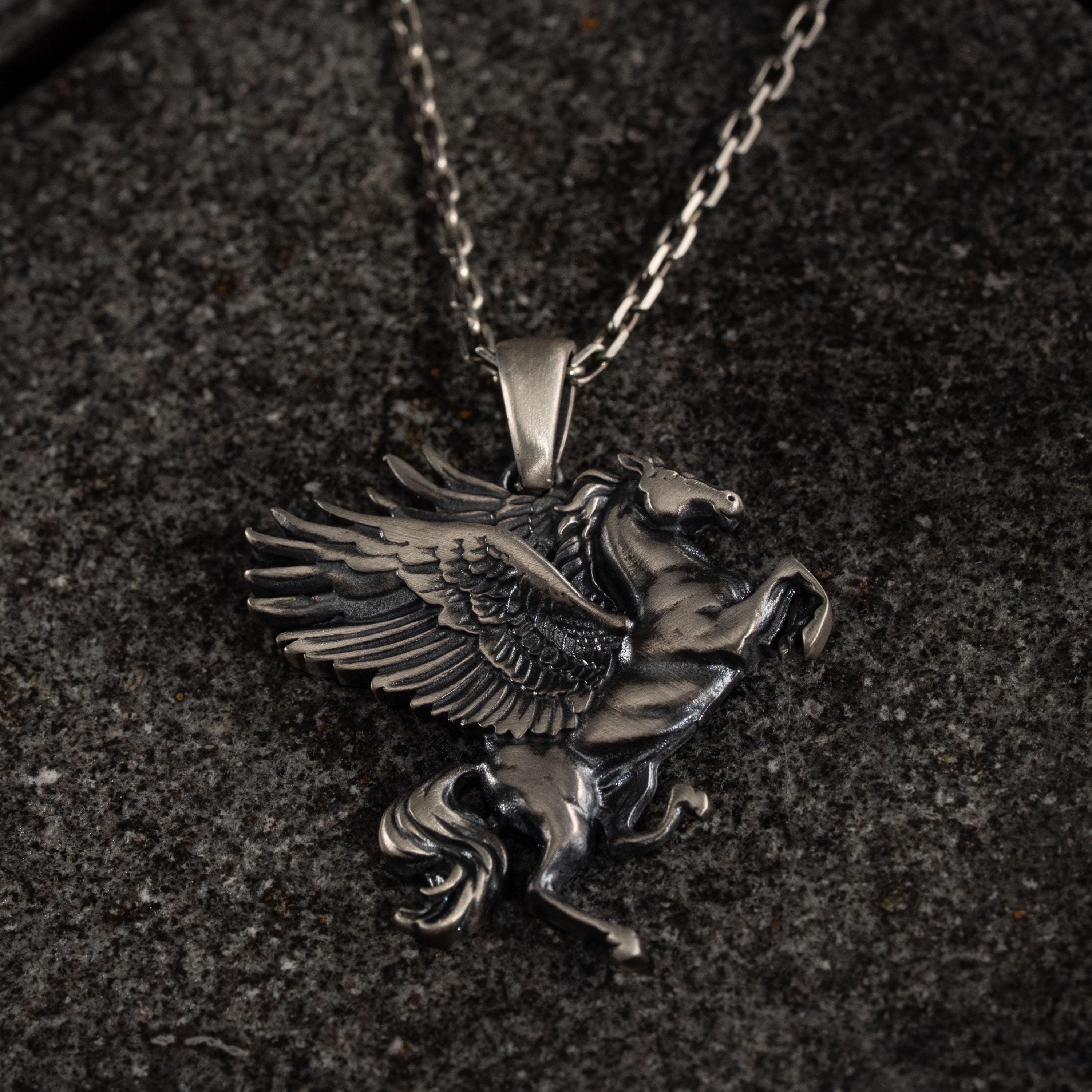 Pegasus 925 Sterling Silver Necklace