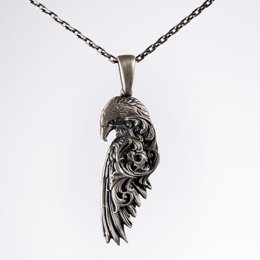 Raven 925 Sterling Silver Pendant
