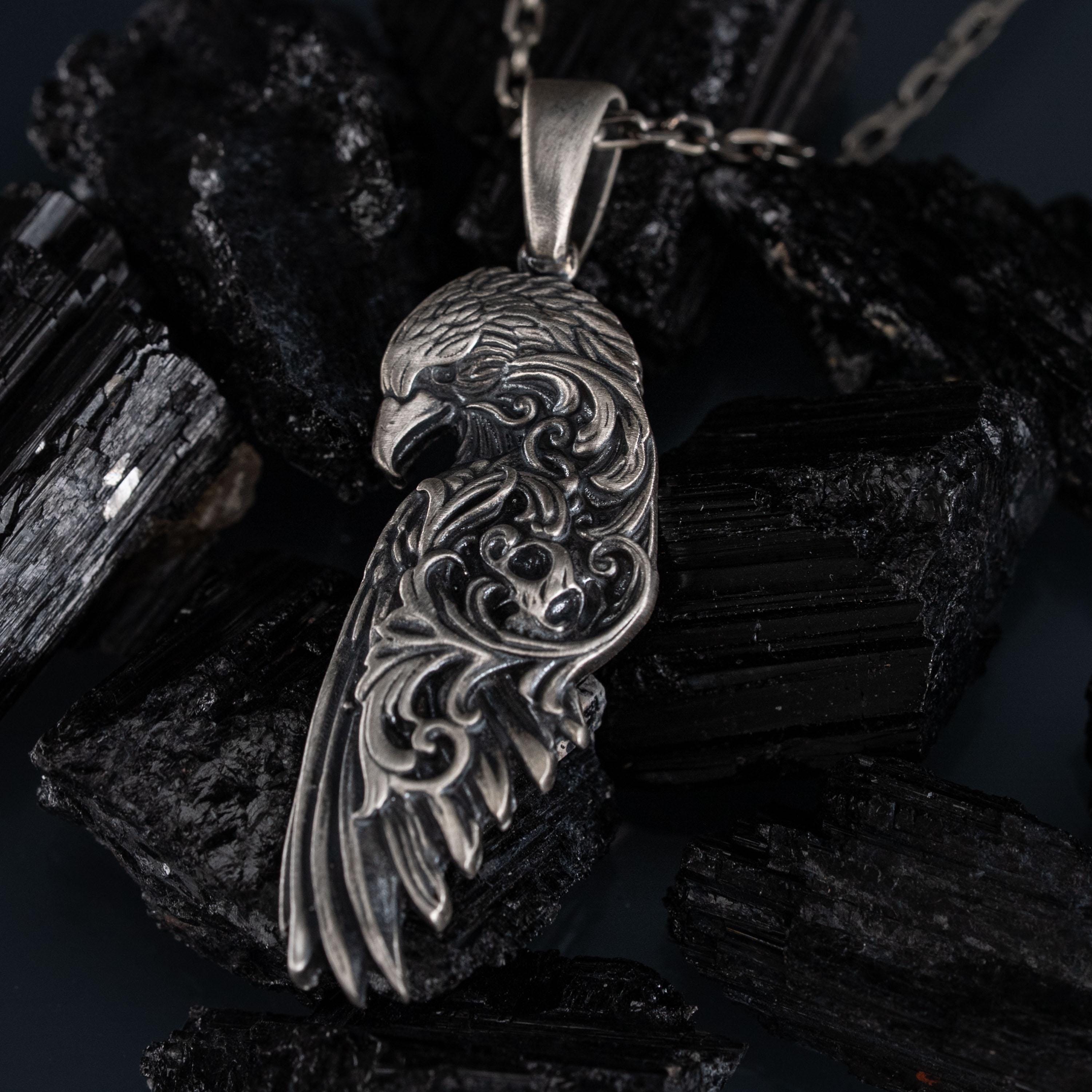Raven 925 Sterling Silver Pendant