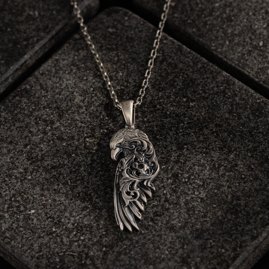 Raven 925 Sterling Silver Pendant
