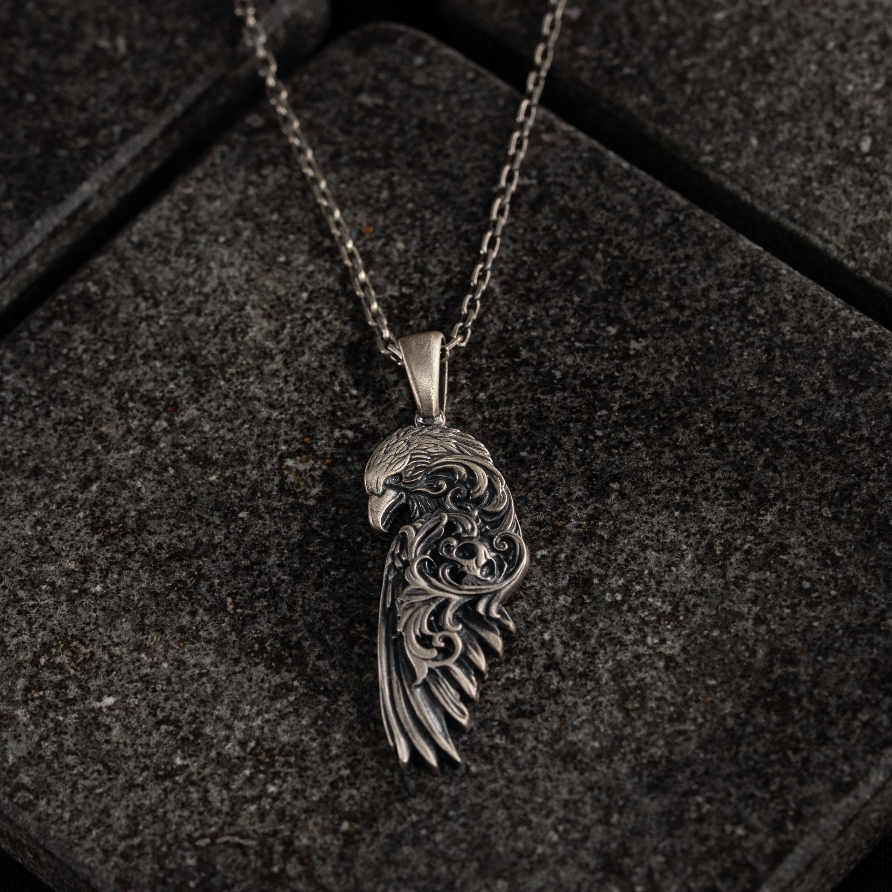 Raven 925 Sterling Silver Pendant