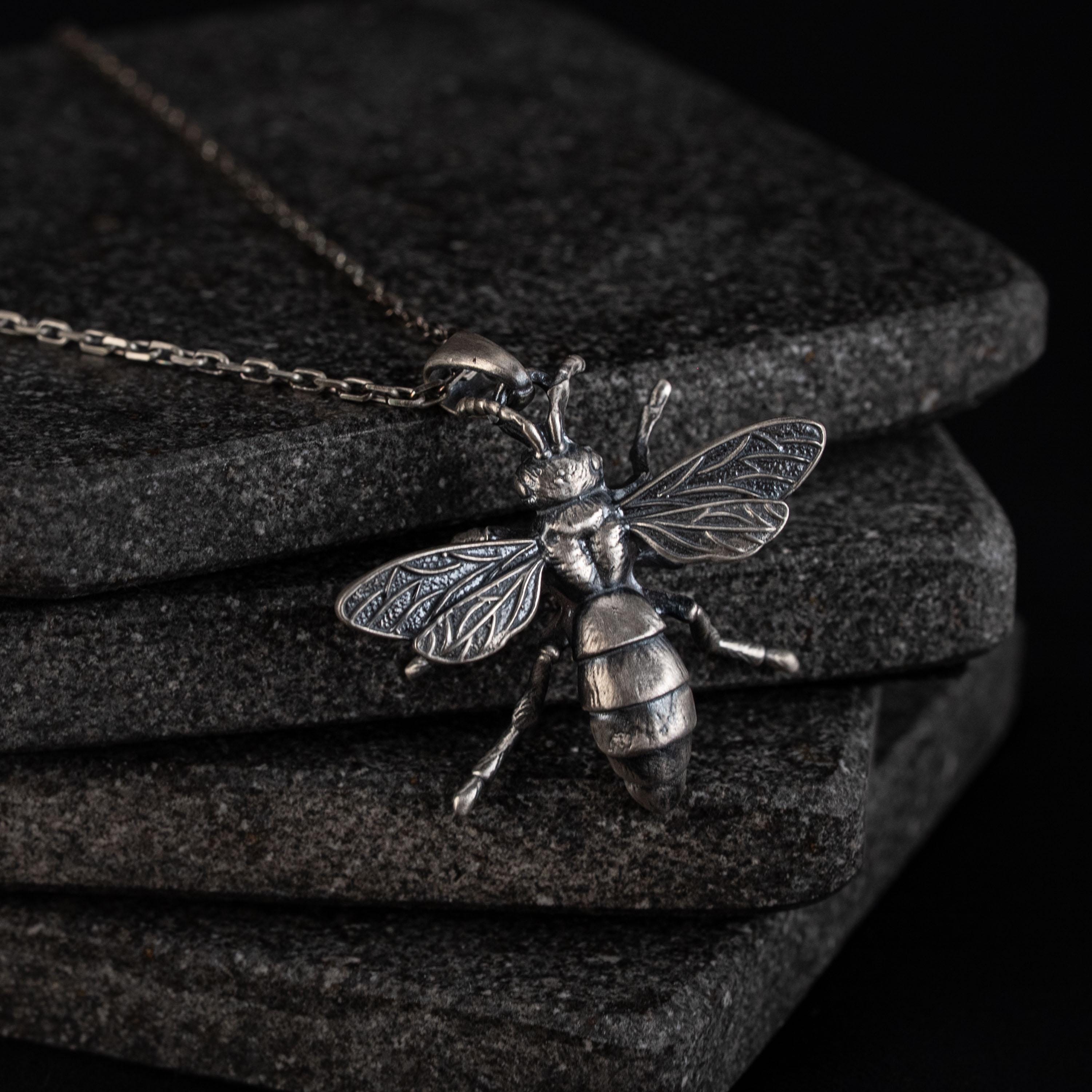 Queen Bee 925 Sterling Silver Necklace